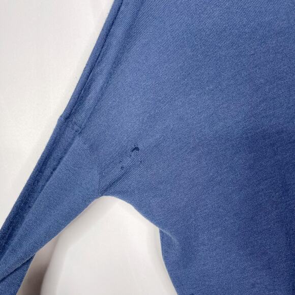 Vince Womens XSmall Blue Double V Neck Lightweight Sweater Wool Cashmere Blend - Picture 6 of 9